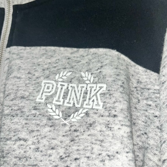 VS PINK size large quarter zip pullover - Picture 6 of 6